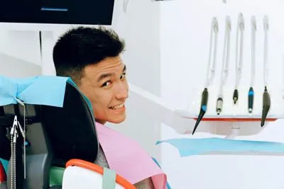 man getting preventive dental care at Acre Wood Dental - Gatesville