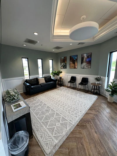 inside Acre Wood Dental - Waco waiting room
