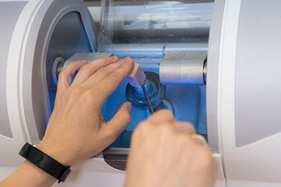CEREC machine used to craft same-day dental crowns