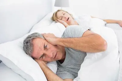 woman experiencing sleep apnea Waco, TX